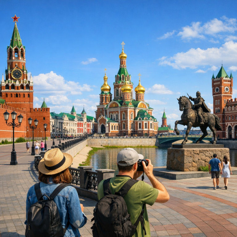 Йошкар-Ола за 1 день: пешеходный маршрут по главным достопримечательностям