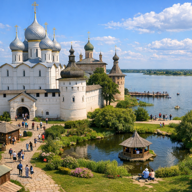 Ростов Великий за 1 день: маршрут по кремлю, музеям и озеру